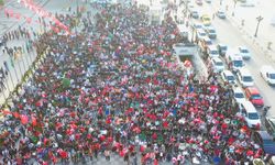 Ankara'da Dev Ekranda Milli Heyecan