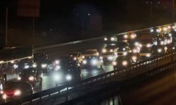 Bayram tatili dönüşü İstanbul girişinde trafik yoğunluğu oluştu