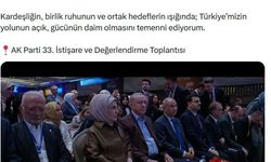 Emine Erdoğan'dan AK Parti İstişare ve Değerlendirme Toplantısı paylaşımı