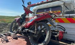 Hem plakasız hem ehliyetsiz  motosiklet sürücüsüne 86 bin lira ceza