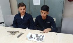 İskenderun Endüstri Meslek Lisesi'nde Öğrencilerden Son Teknoloji Üretim