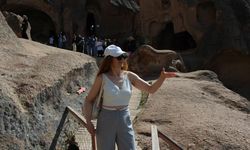 Kapadokya'da turist yoğunluğu