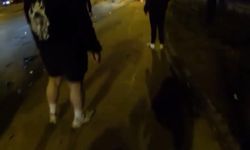 Maltepe'de Çarpışma Sonrası Otomobil Alev Aldı