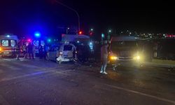 Niğde'de feci kaza: 10 yaralı