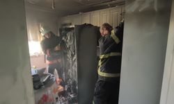 Yangını namaz kıldığı sırada fark etti