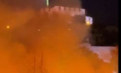 Ankara Kalesi Çevresindeki Otluk Alanda Yangın