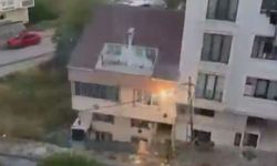 Arnavutköy'de elektrik direğinde patlama!