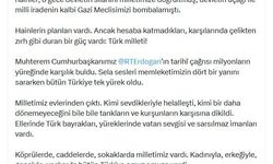 Bakan Çiftçi'den '15 Temmuz' paylaşımı