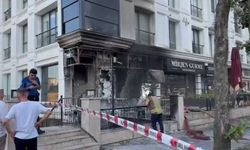 Beylikdüzü'nde iş yerinde korkutan yangın!