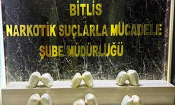 Bitlis'te uyuşturucu operasyonu: 8 kilo skunk ele geçirildi
