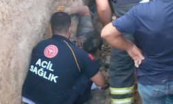 Göçük altında kalan işçi kurtarıldı