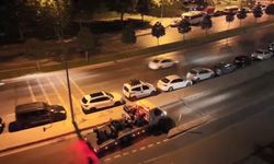 İstanbul'da dron destekli motosiklet denetimi