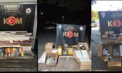 Kayseri'de kaçak sigaraya operasyon