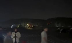 Kocaeli'de otomobil denize girdi