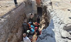 Malatya'da altyapı çalışmasında göçük meydana geldi: 2 ölü