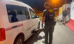 Malatya'da durdurulan araçta bir kilo uyuşturucu bulundu