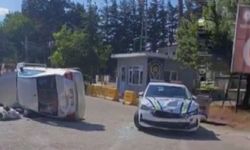 Merzifon’da kamyonla çarpışan otomobil takla attı: 1 çocuk öldü, 3 yaralı