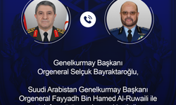Orgeneral Bayraktaroğlu, Suudi Arabistanlı mevkidaşıyla görüştü