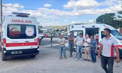 Oto Tamirhanesinde Yangın