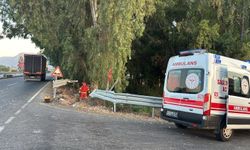 Şarampole yuvarlanan sürücü hayatını kaybetti