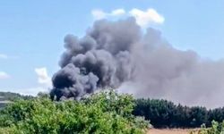 Silivri'de çiftliği alevler sardı!