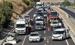 Tekirdağ'da 7 Aracın Karıştığı Zincirleme Kaza