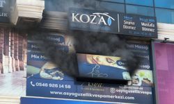 Tokat'ta İş Merkezi Yandı
