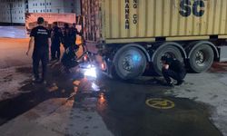 Yanan TIR’ı 10 kilometre itfaiyeye sürdü, facianın önüne geçti