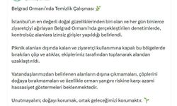 Belgrad Ormanı’nda bırakılan çöpler ekipler tarafından temizlendi