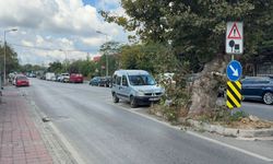 Beykoz'da korkutan motosiklet kazası
