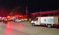 Bursa'da cip ve otomobil çarpıştı