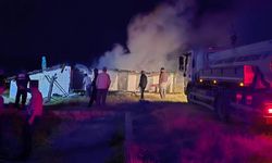Edirne’de müstakil ev yangında kullanılamaz hale geldi