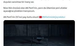Emine Erdoğan, AK Parti'nin 25'inci kuruluş yıl dönümünü kutladı