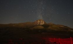 Erciyes'te Görülen Meteor Yağmuru