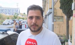 Esenler'de otluk alanda yangın