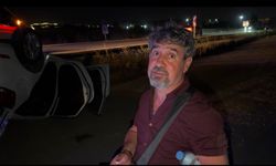 Eskişehir'de Otomobil Şarampole Devrildi