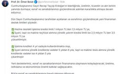 “Esnaf desteklerimiz ekonomimize önemli katkı sağlayacak”