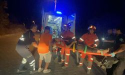 Fethiye'de 6 metrelik duvardan düşen 2 kişi hastanelik oldu