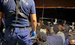 Kaçak göçmenler Kuşadası açıklarında yakalandı