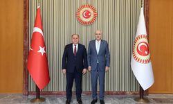 Kurtulmuş, Yargıtay Başkanı Kerkez'i kabul etti