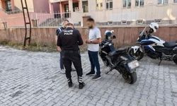 Motosiklet sürücüsüne 17 bin 719 liralık ceza