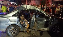 Samsun'da Kamyon, Otomobile Çarptı