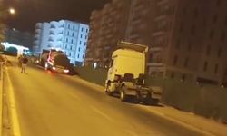 Seyir sırasında tanker yandı