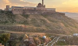 Tarihi İshak Paşa Sarayı'nın eteklerinde geven balı üretimi