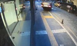 Trabzon’da korkutan kaza: Otomobil takla atıp ters döndü