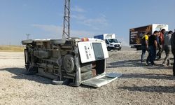 Van'da feci hafif ticari araç kazası