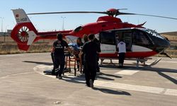 Kırıkkale'de Ambulans Helikopter 2 Çocuk İçin Havalandı