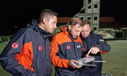 AFAD'dan arama-kurtarma çalışmalarına aydınlatma dronu desteği