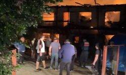 Ahırda çıkan yangında 9 büyükbaş öldü