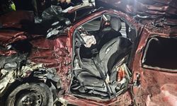 Aydın'da hafif ticari araç ve TIR çarpıştı